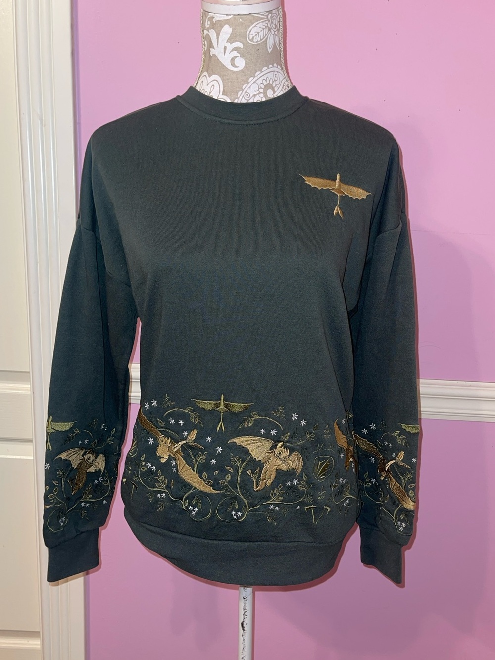 RARE toothless how to train your dragon sweater top renaissance night fury fairy